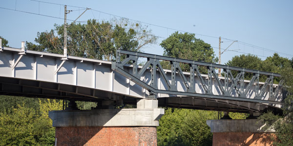 Kolejowy most na Starołęce